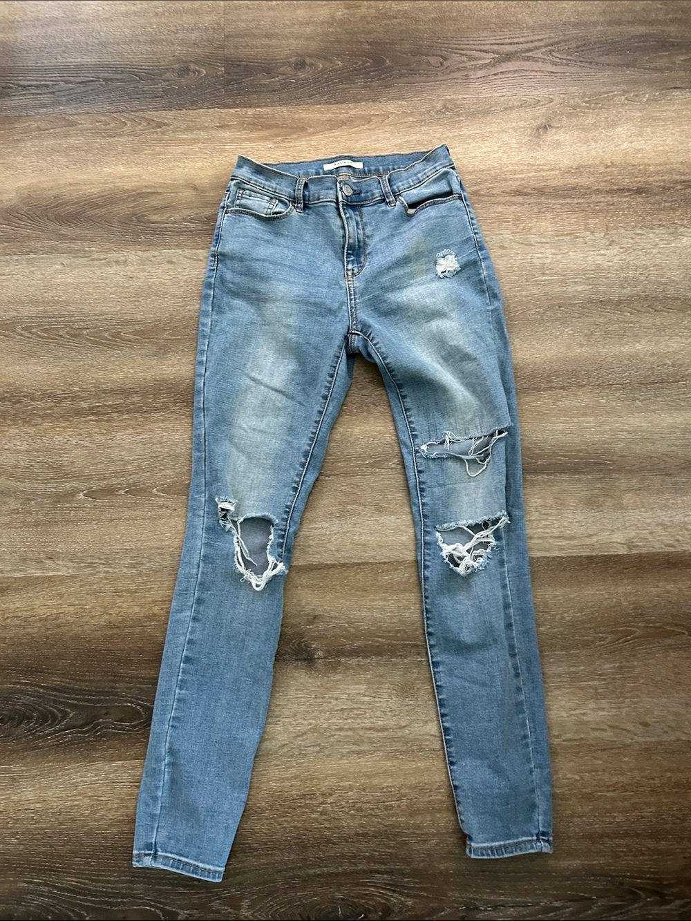 PacSun Light Blue Ripped Skinny Jeans